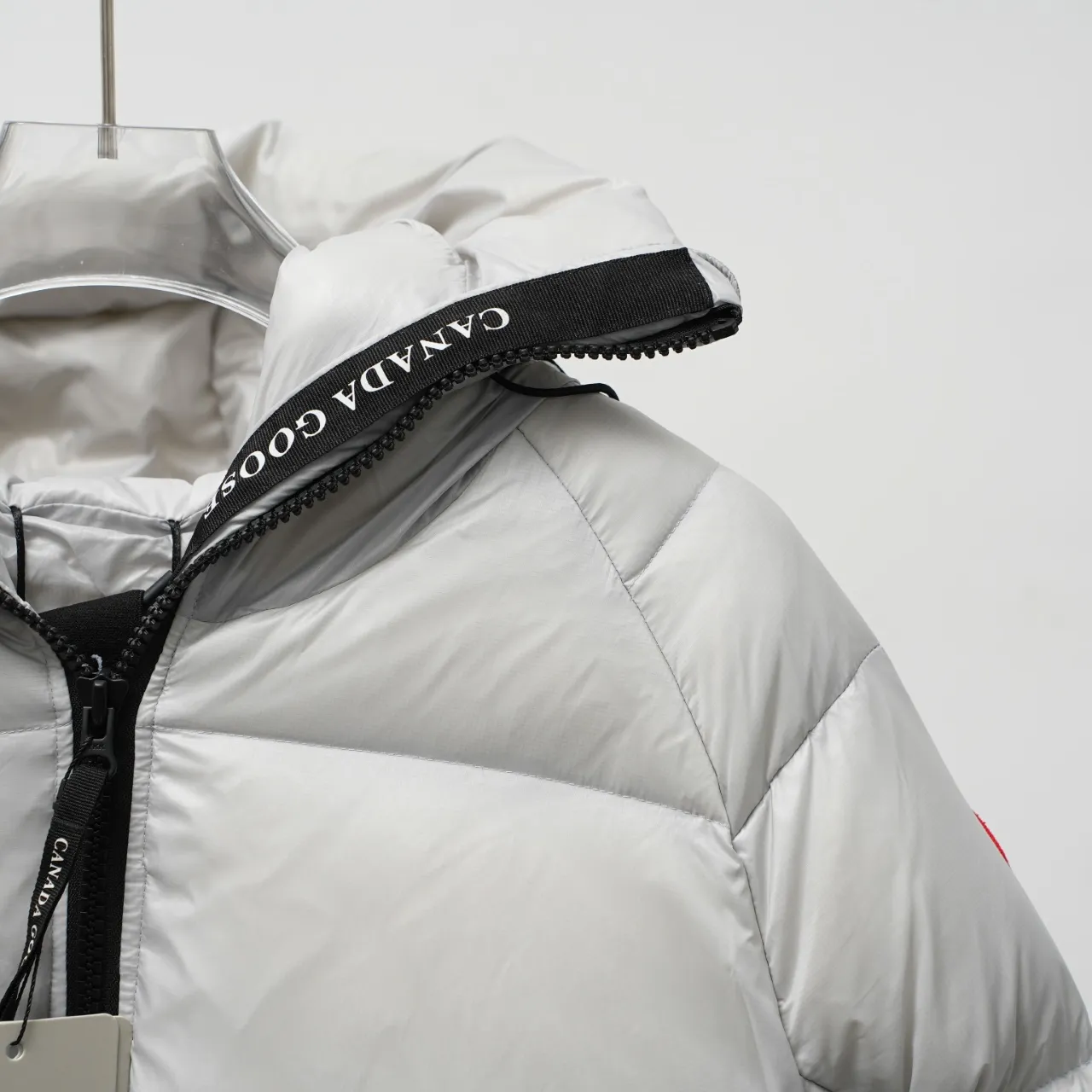 P960 CANADA GOOSE丨Canada Goose 2239L (women's) hooded down jacket Color: Gray Size: XS-XXL